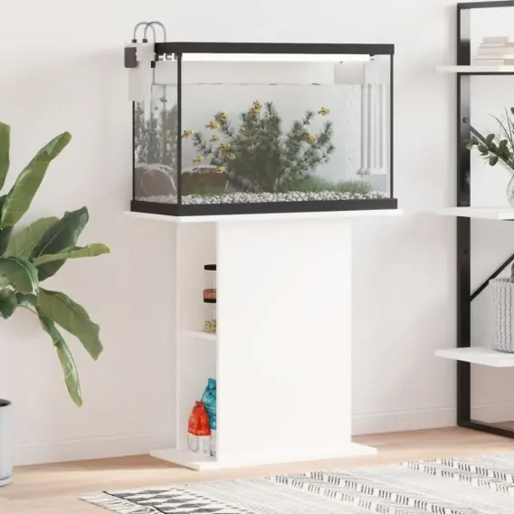 Ostatnie sztuki Szafka pod akwarium, biała, 36x75x72,5 cm Lumarko! - Hurtownia wielobranżowa Lumarko